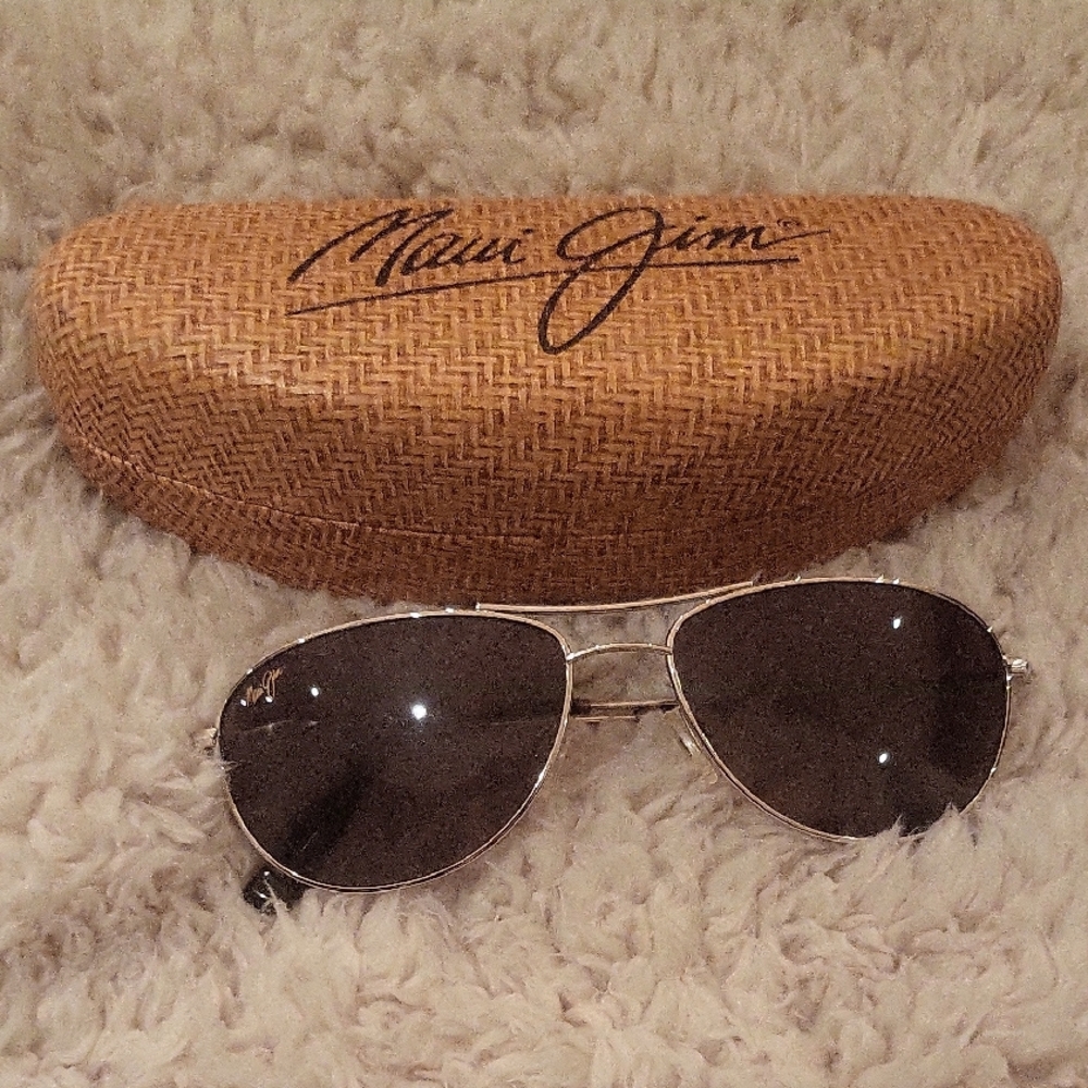 Maui Jim Silver Babybeach Sunglasses
